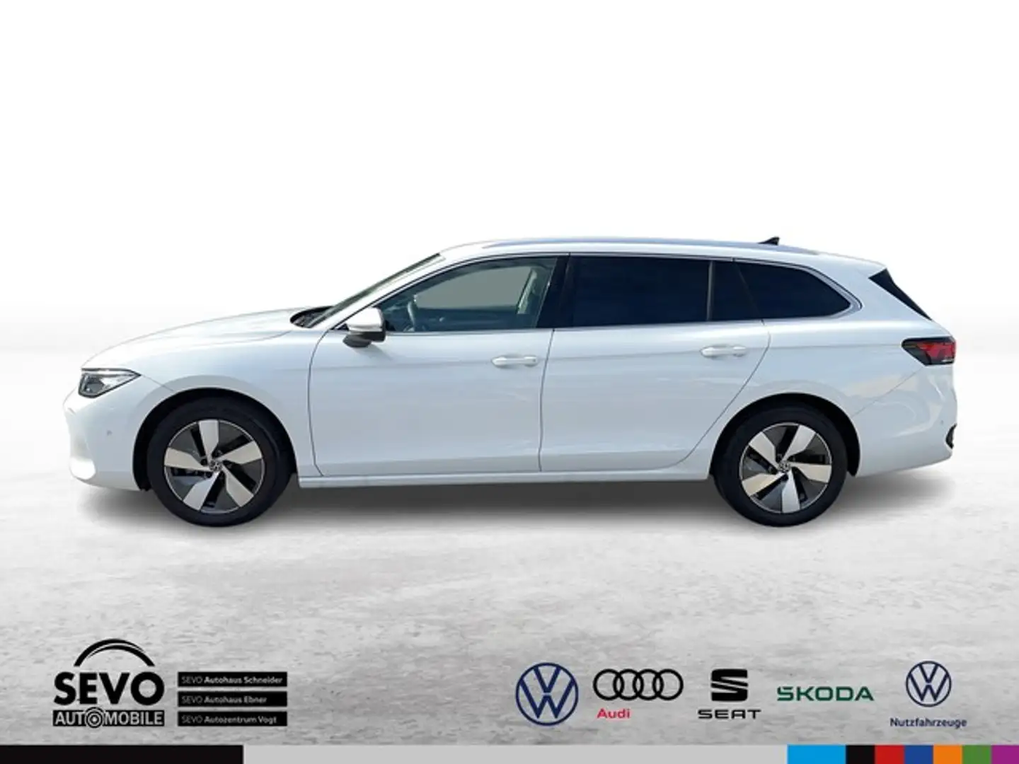 Volkswagen Passat Variant 2.0 TDI DSG Business Weiß - 2