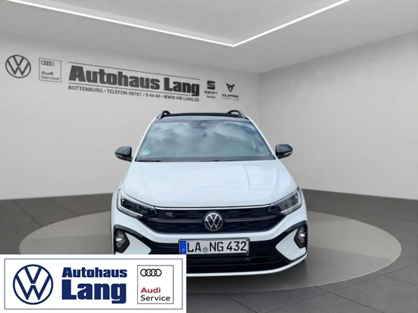 Volkswagen Taigo 1.5 TSI DSG R-Line Rear Black Style Navi Klima Weiß - 1