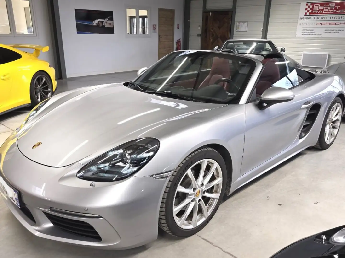 Porsche 718 718 Boxster 300cv, origine France, 1ère main ! Gris - 2