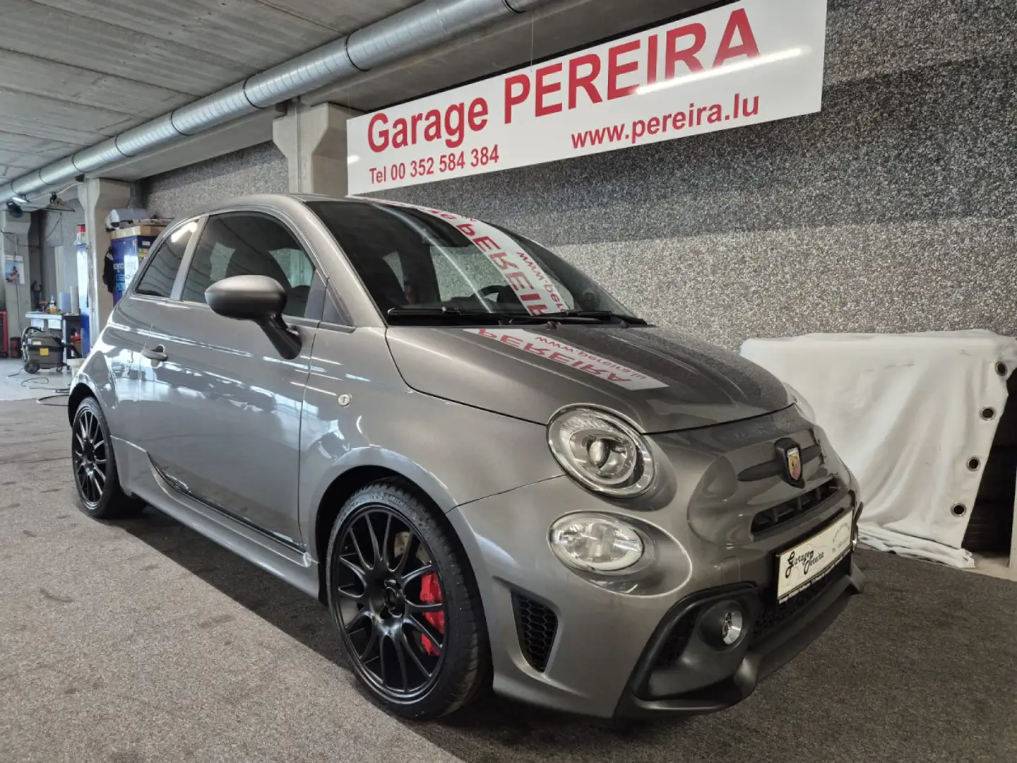 Abarth 595 Competizione 1.4 T-JET 180 AUTO NAVI Gris - 1