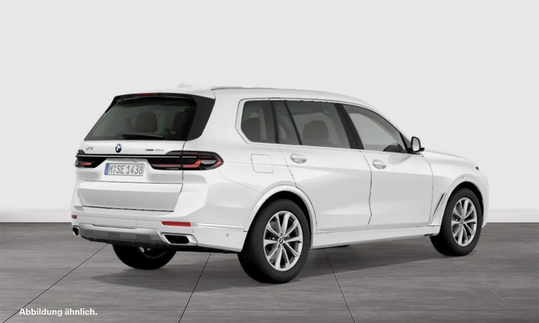BMW X7 xDrive40d M Sport HUD PANO RFK NAVI LED DAB Blanc - 2