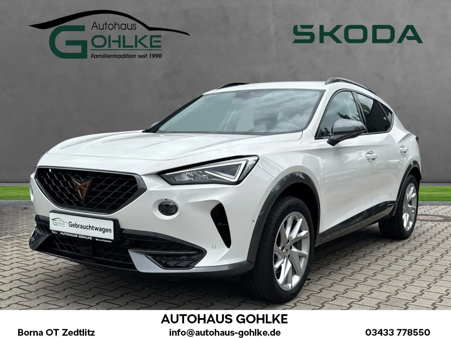 CUPRA Formentor 1.5T 110kW DSG*Kamera*SH*LED*3-Zonen K Klima Blanc - 1