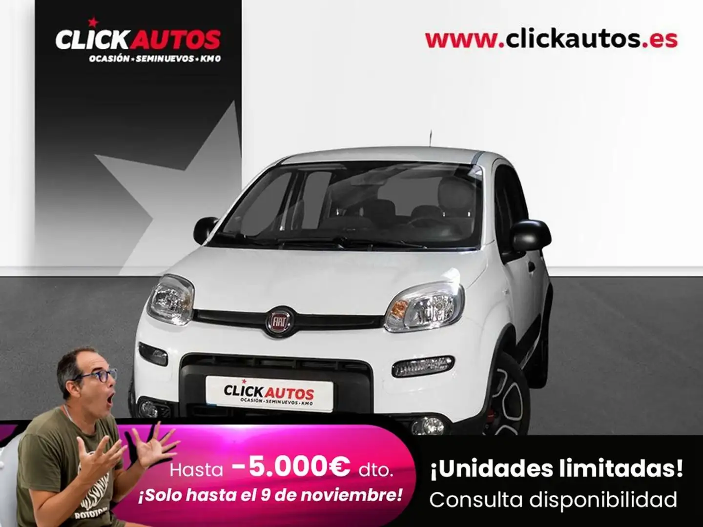 Fiat Panda 1.0 GSE 70CV City Life Hybrid Blanco - 1