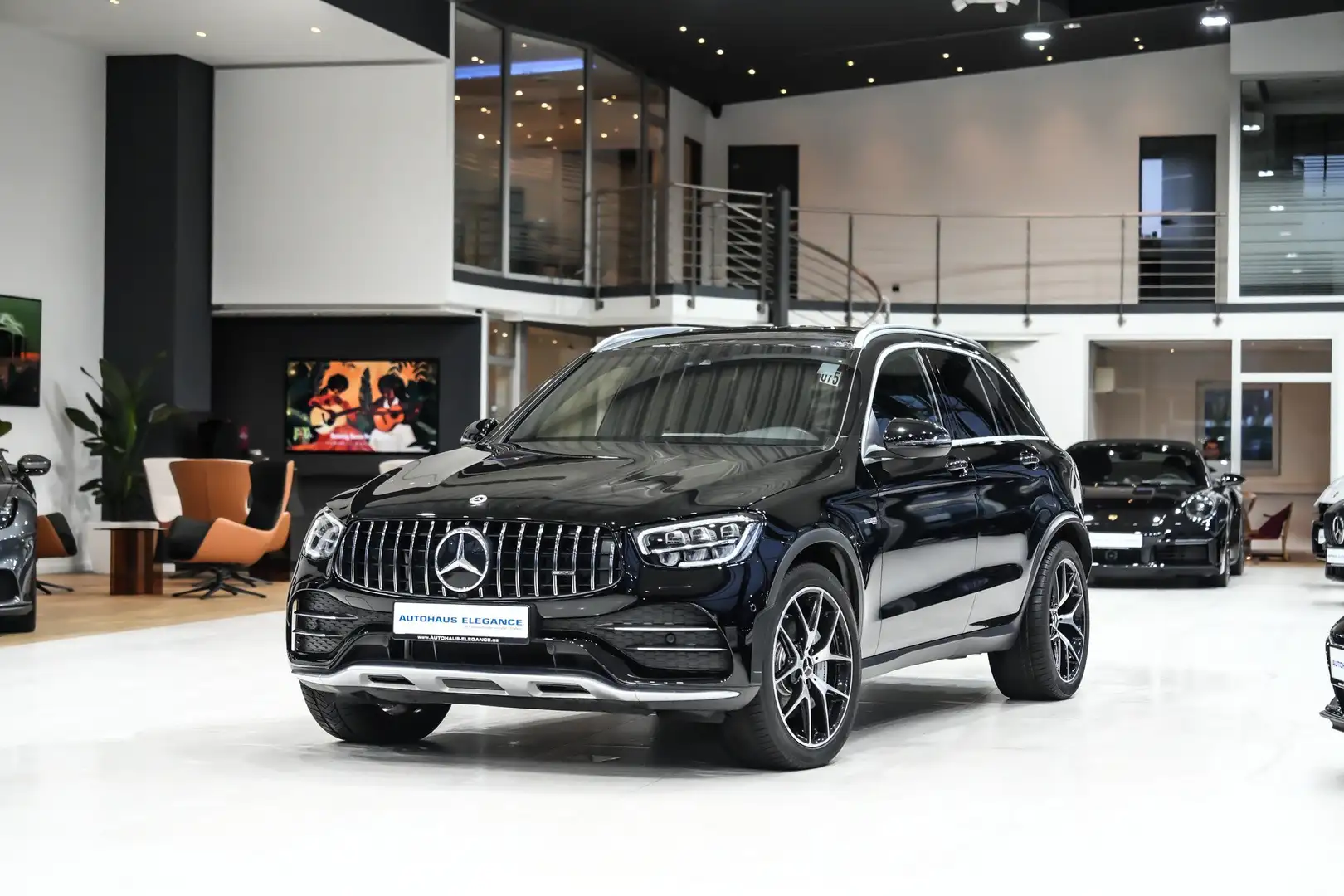 Mercedes-Benz GLC 43 AMG 4Matic*LUFT*BURM*SPORT-FAHRWERK*LEDER Noir - 1