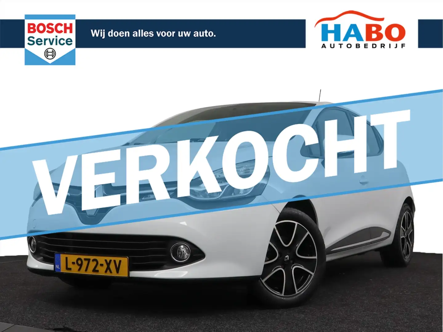 Renault Clio 1.2 AUTHENTIQUE 5DRS AC/CRUISE/NAV/PARK.SENS/MIST. Blanc - 1