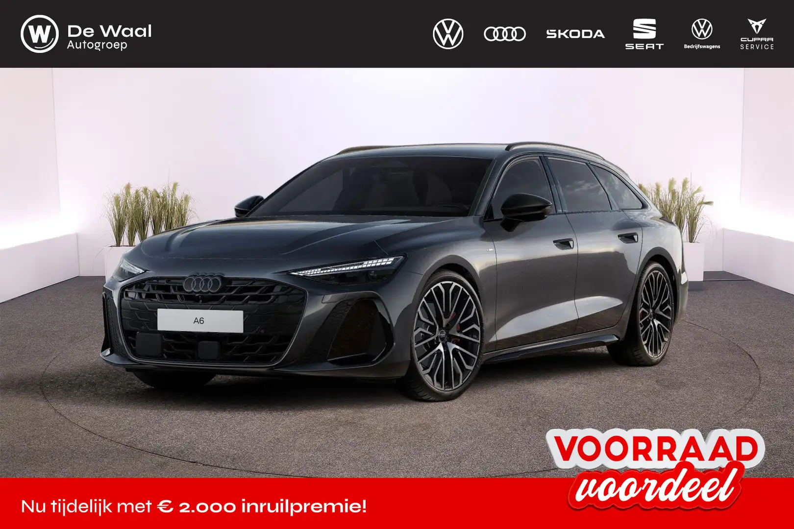 Audi A6 Avant 2.0 TFSI e S tronic S edition Grijs - 1