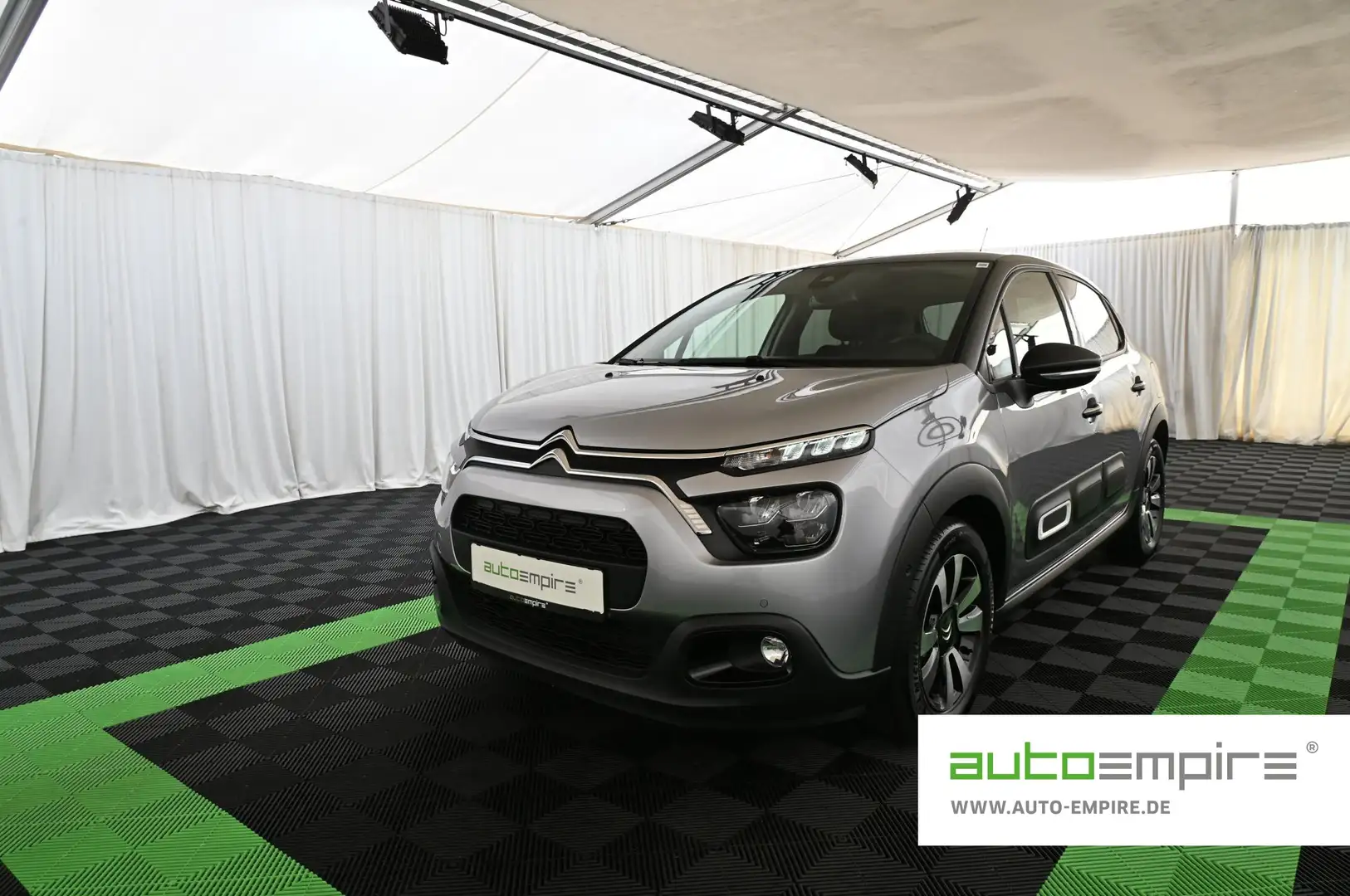 Citroen C3 1.2 PT 110 Shine LED/SAFETY/T-WINKEL/KEYL/16 Grigio - 1
