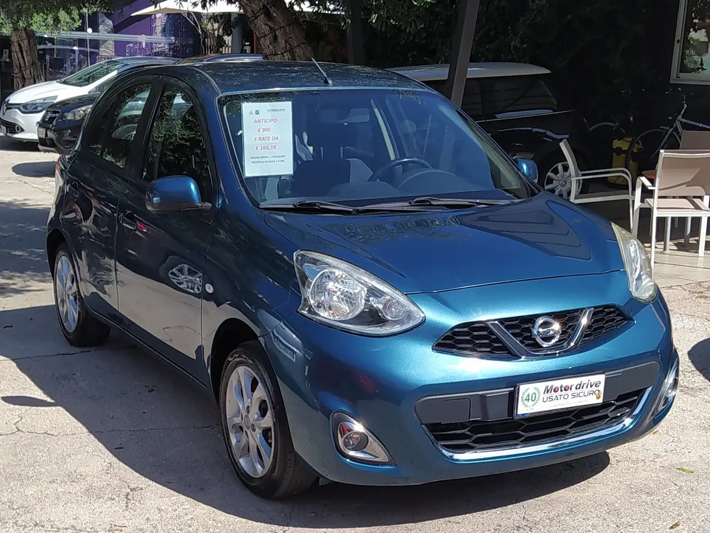 Nissan Micra Micra IV 2013 1.2 Acenta TPMS eco Gpl Blu/Azzurro - 1