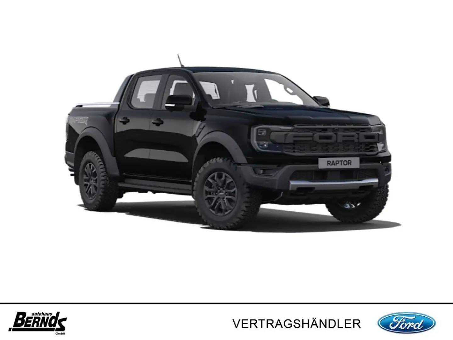 Ford Ranger Raptor 2,0 l EcoBlue Doppelkabine Autm. Schwarz - 1