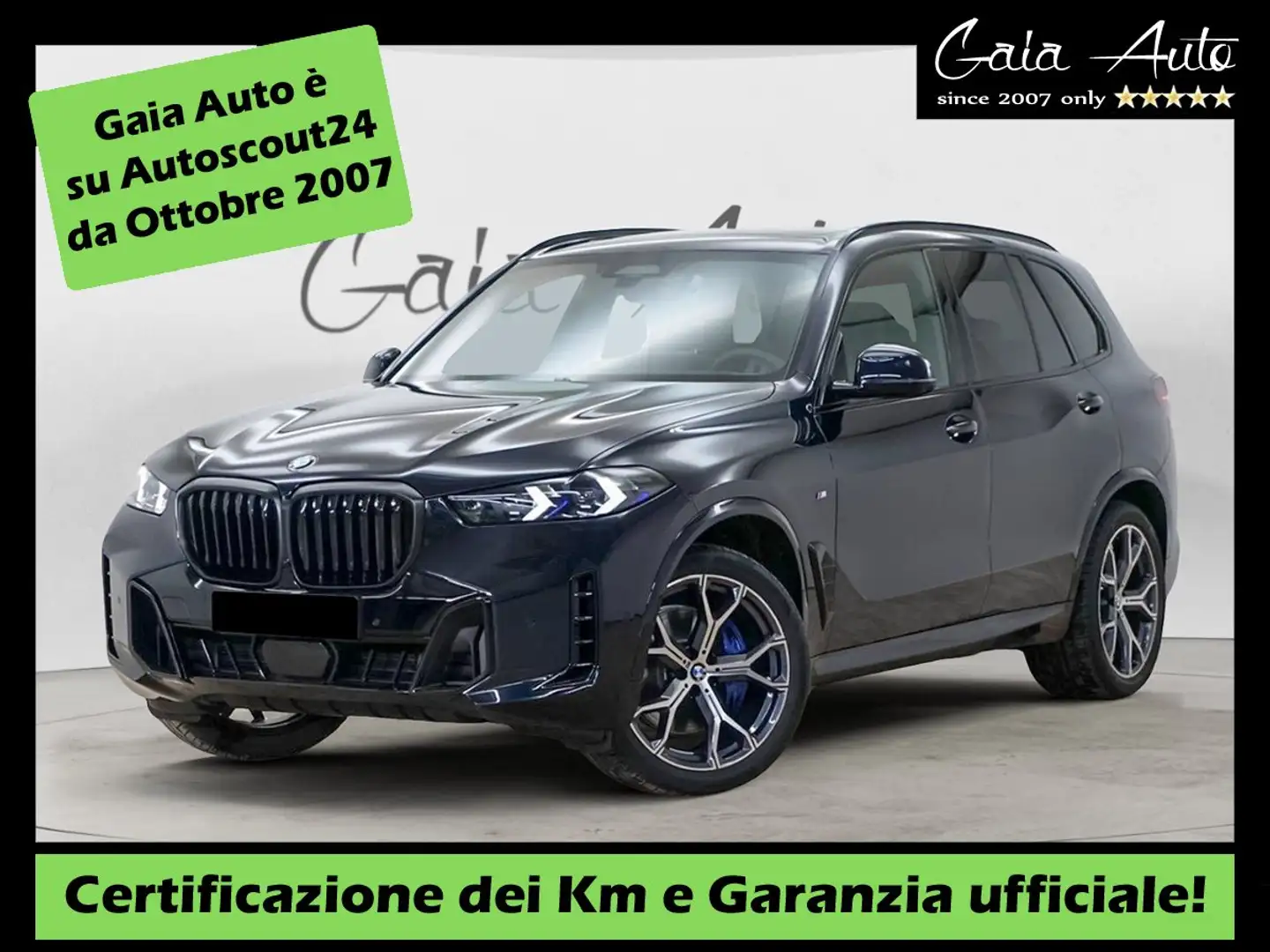 BMW X5 xdrive30d Msport auto Blu/Azzurro - 1