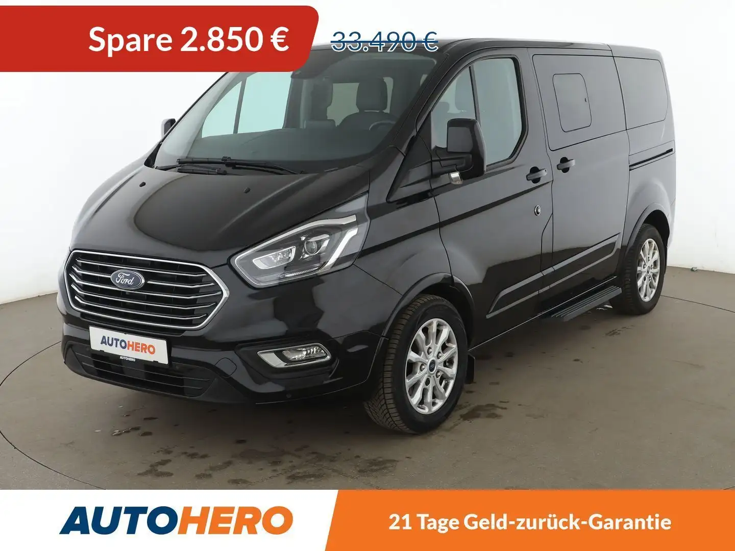 Ford Tourneo Custom 2.0 TDCi 310 L1 Tourneo Titanium Schwarz - 1