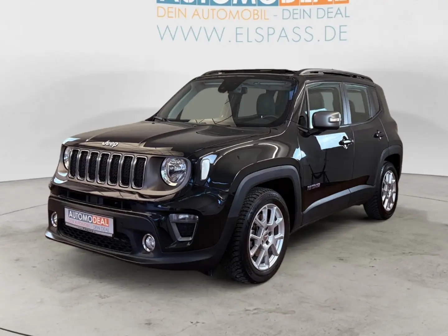Jeep Renegade Limited AUTOMATIK ALLWETTER NAV PANODACH KAMERA AC Schwarz - 2