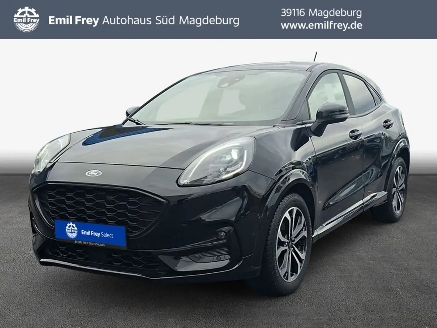 Ford Puma 1.0 EcoBoost Hybrid Aut. ST-LINE LED,GJR Negro - 1