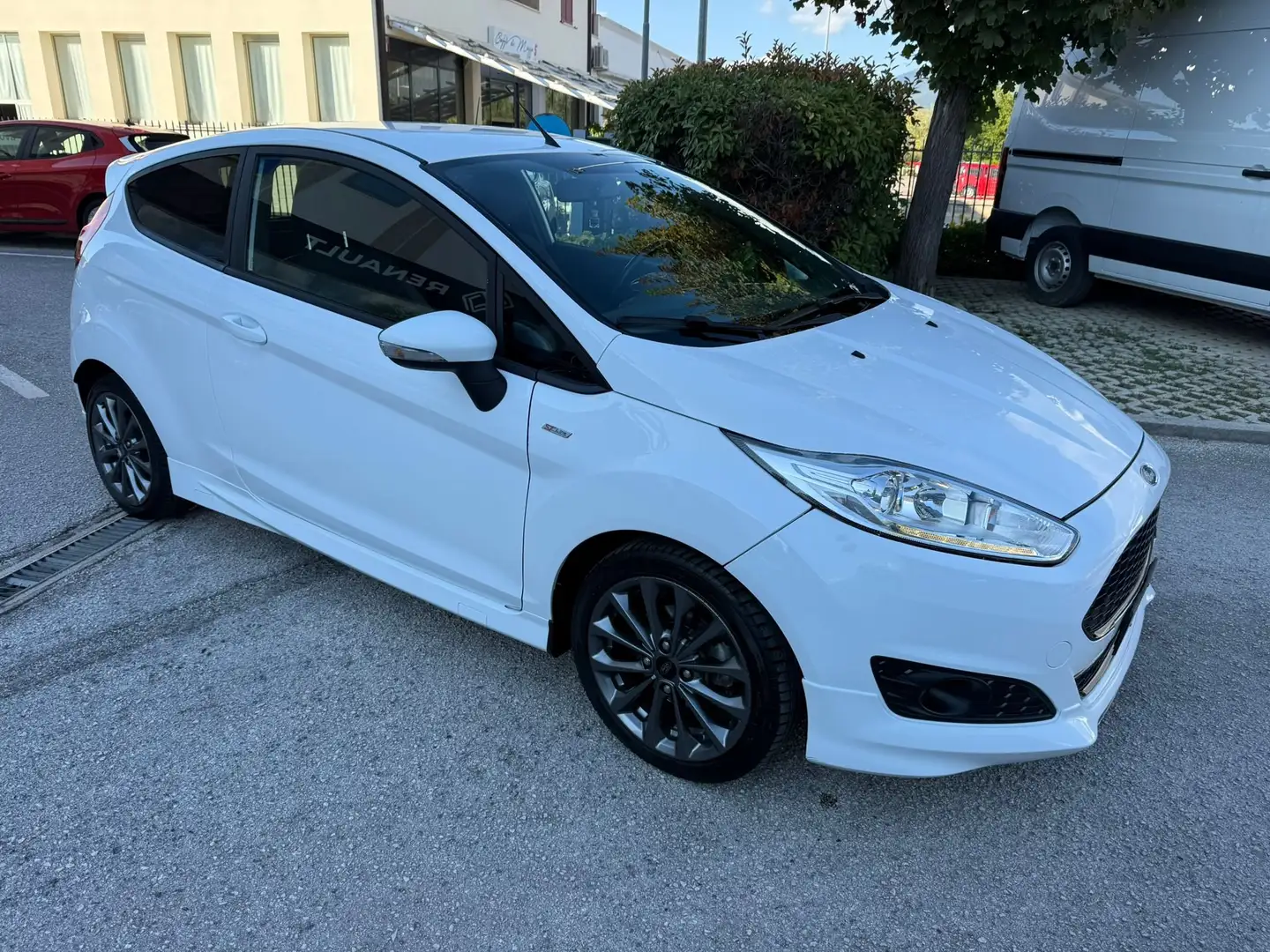Ford Fiesta 1.0 ecoboost ST-line 100cv 3PORTE Blanc - 2