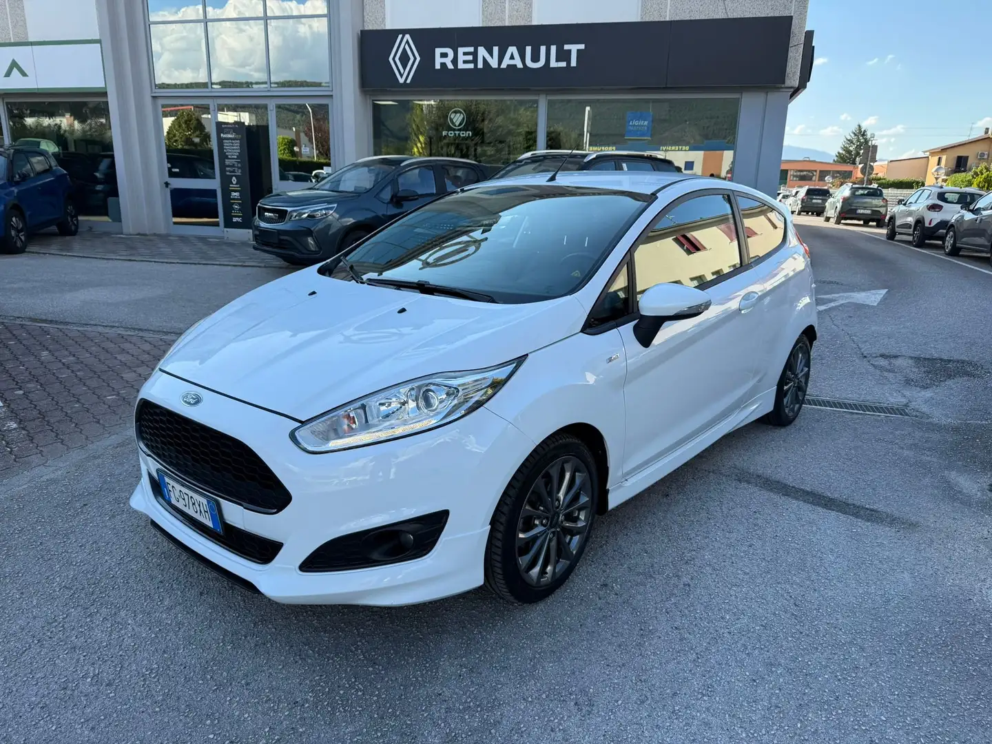 Ford Fiesta 1.0 ecoboost ST-line 100cv 3PORTE Blanc - 1