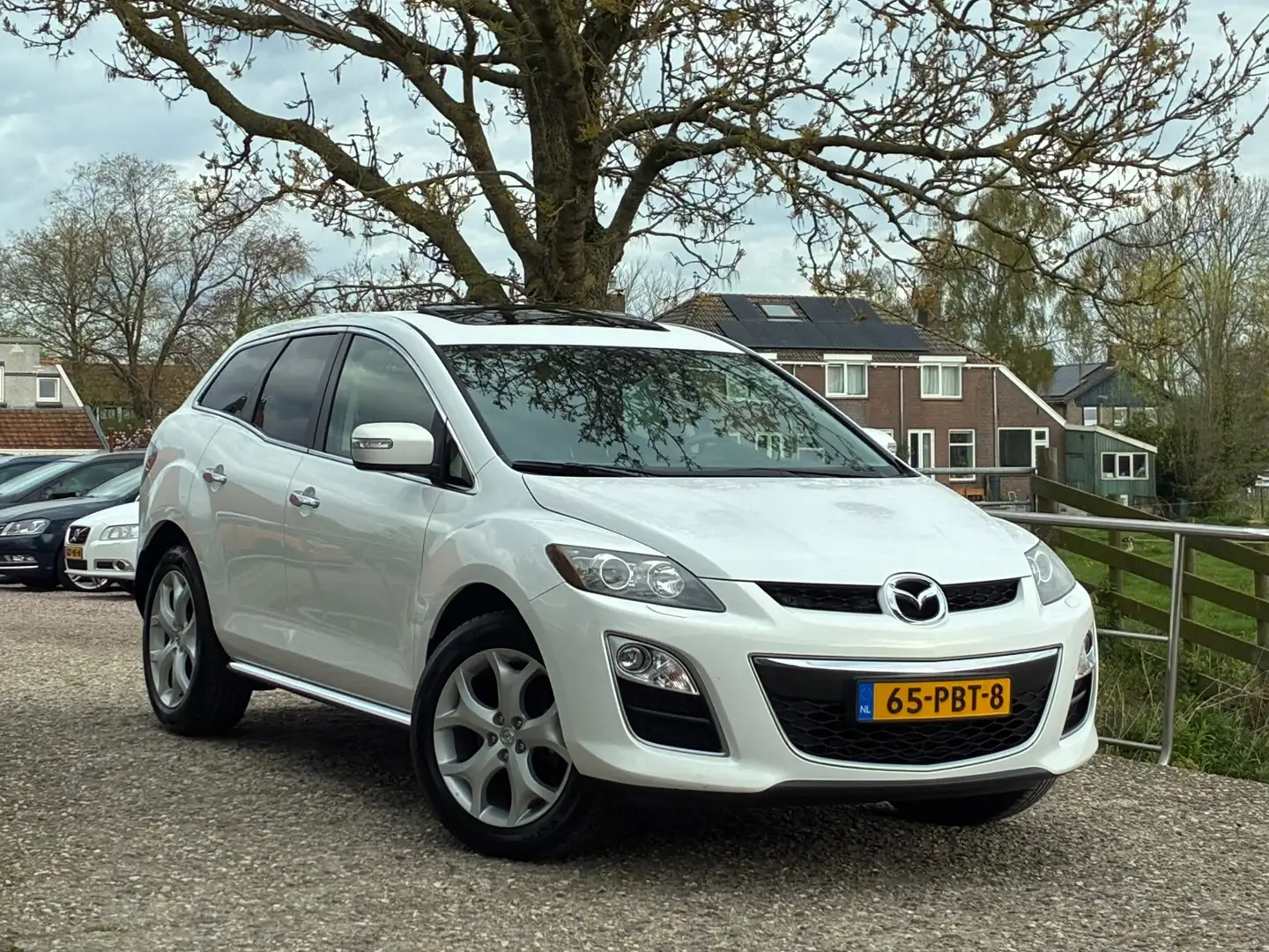 Mazda CX-7 2.3 DISI GT-L | Schuif/kantel + Leder + Cruise + C Weiß - 1