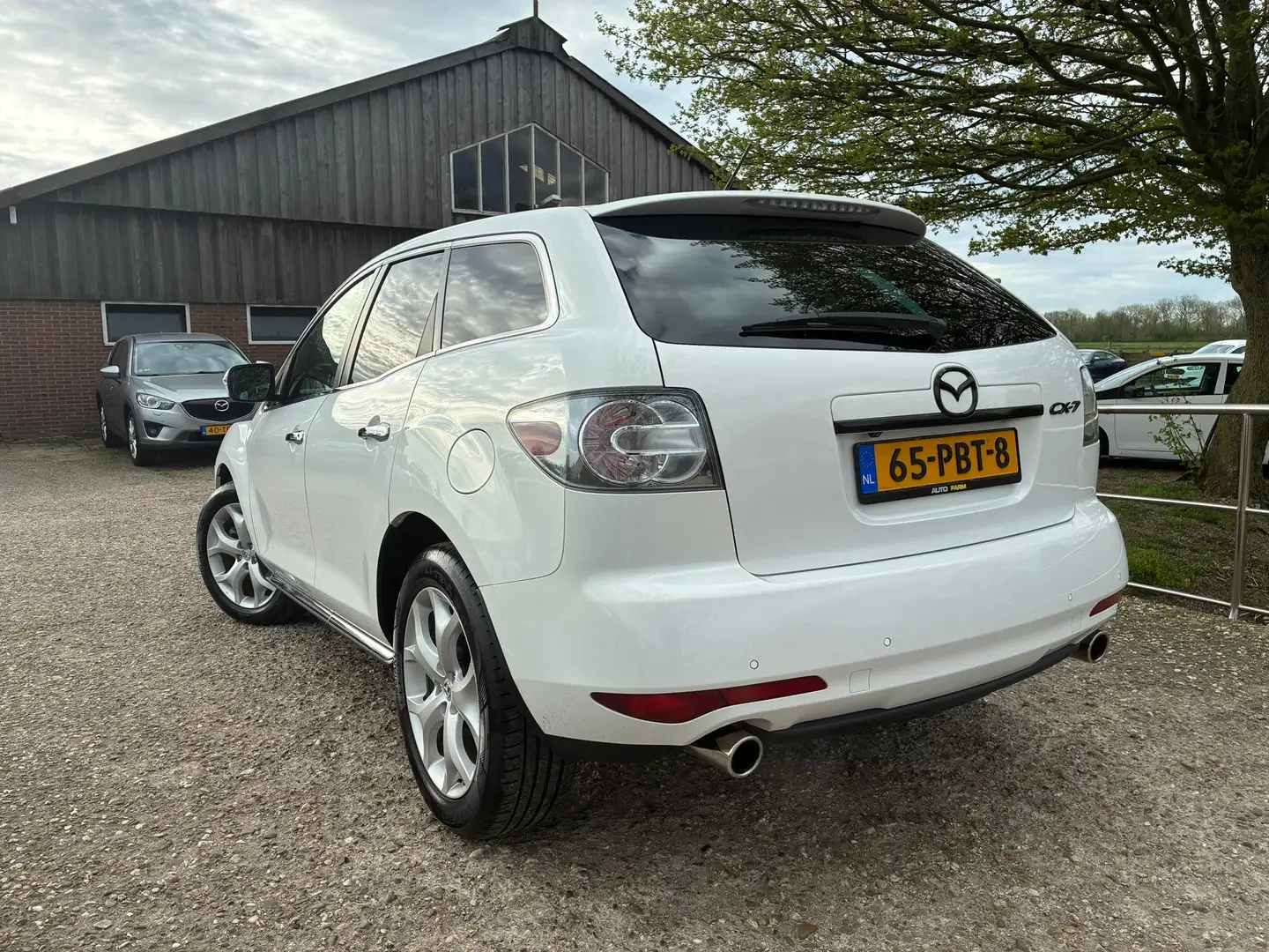Mazda CX-7 2.3 DISI GT-L | Schuif/kantel + Leder + Cruise + C Weiß - 2