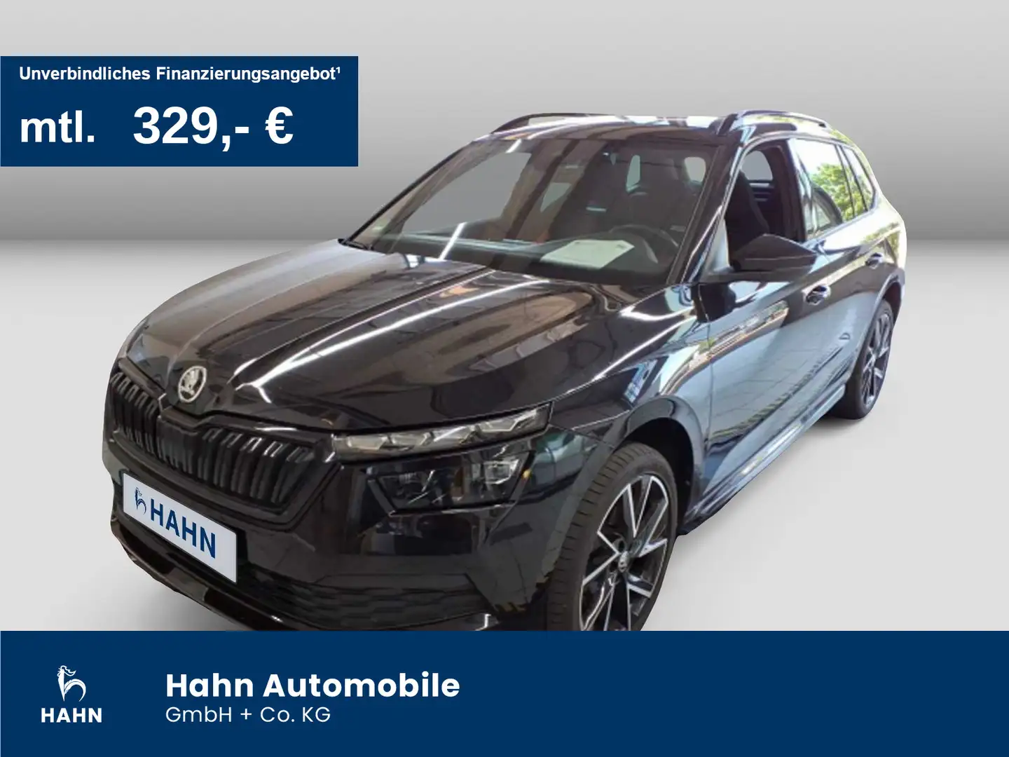 Skoda Kamiq Monte Carlo 1.5TSI DSG Navi AHK Pano ACC Schwarz - 1