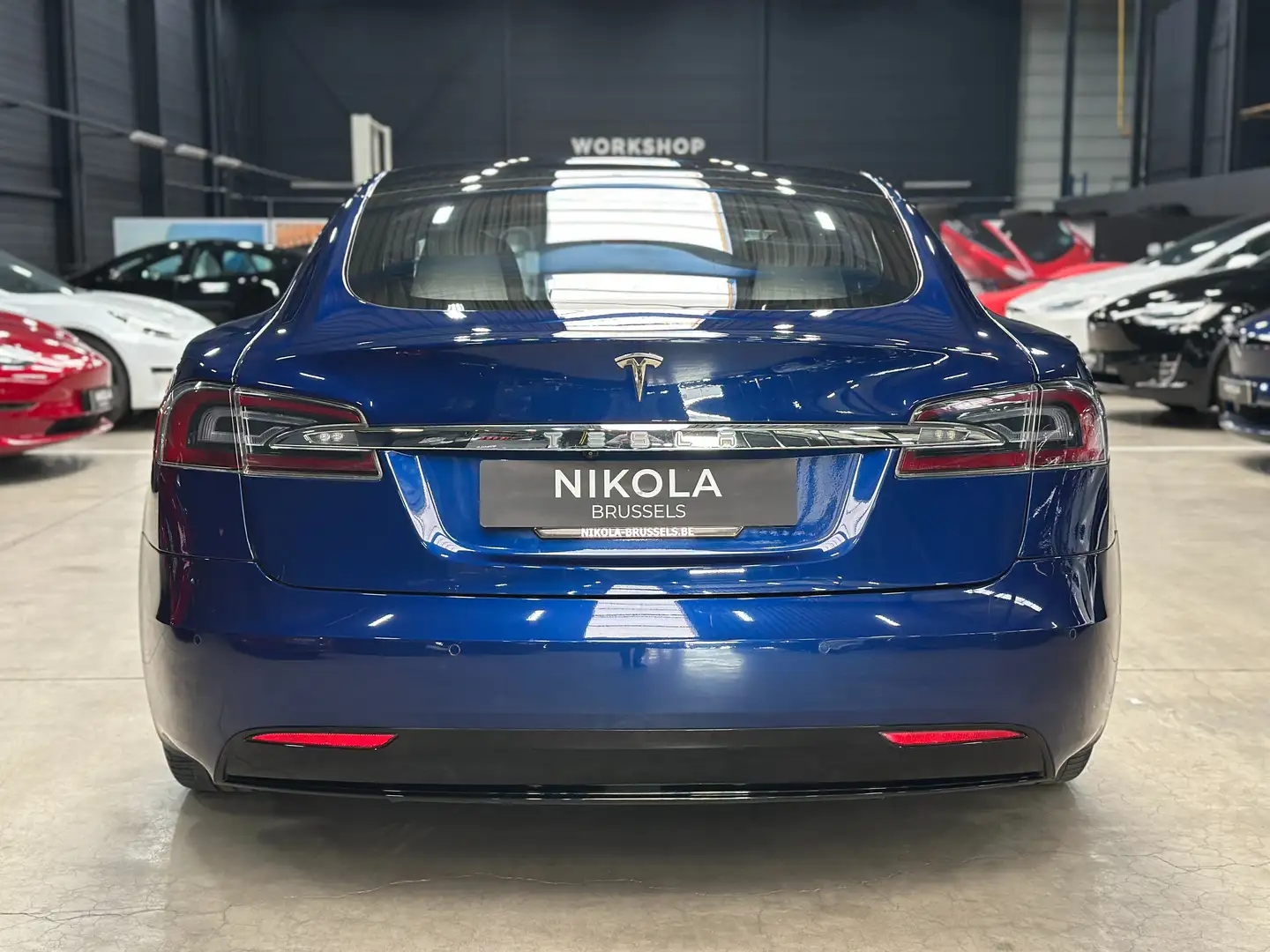 Tesla Model S Long range RAVEN - FSD - Tan Interior Bleu - 2