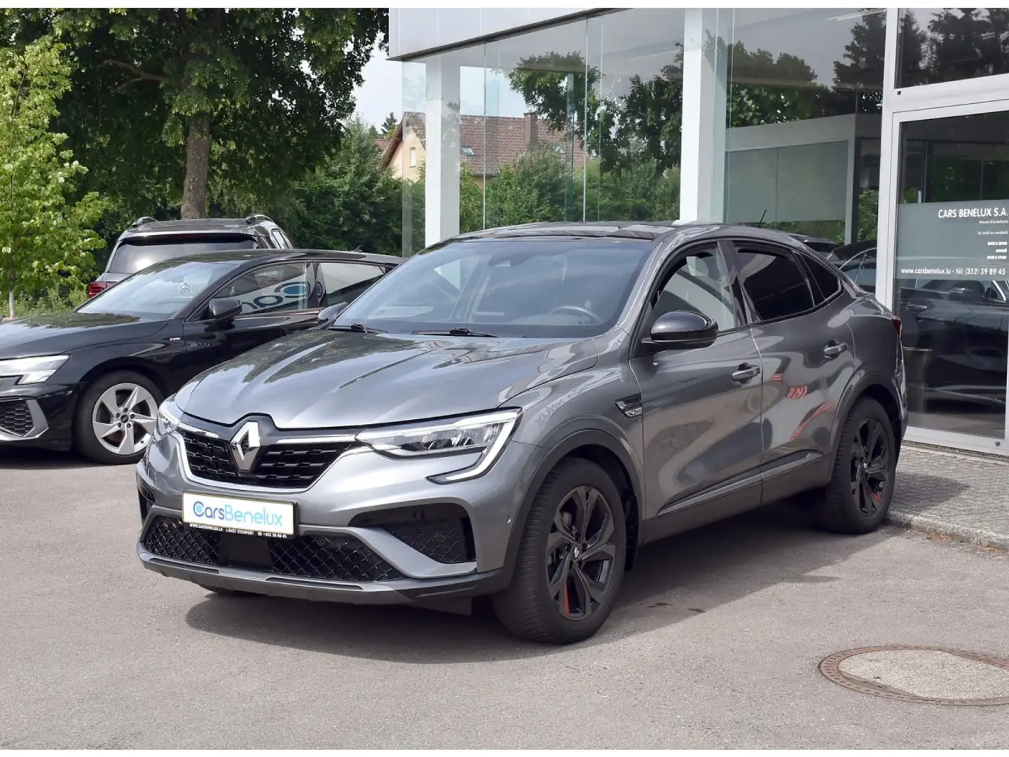 Renault Arkana 1.6i E-TECH HEV RS Line EDC CUIR ACC CAM PARK SIDE Gris - 2
