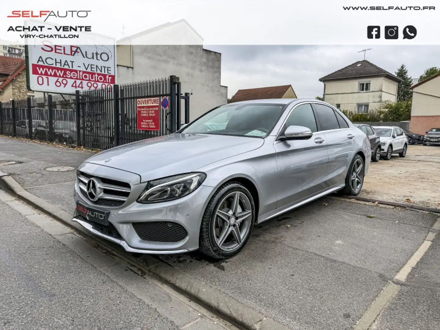 Mercedes-Benz C 200 200 BLUETEC SPORTLINE Grijs - 1