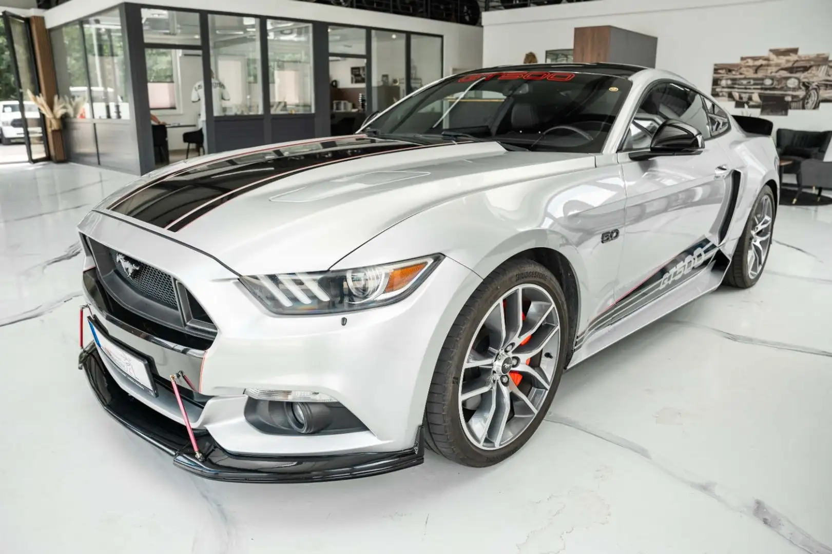 Ford Mustang GT 5,0 ROUSH ANDROID BORLA TOP Silber - 1