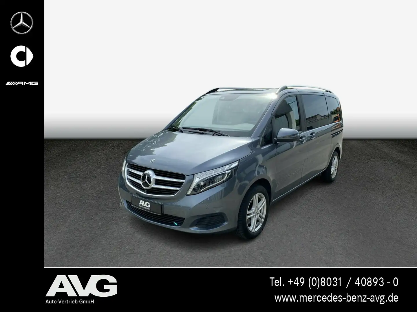 Mercedes-Benz V 250 V 250 d 4M AV/ED Kompakt AHK LED ILS 8-Sitzer  BC Grau - 1