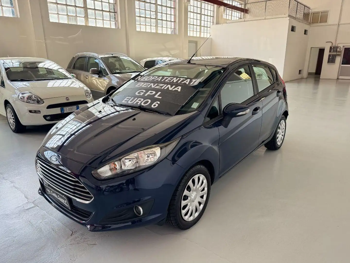 Ford Fiesta 1.4 5p. Bz.-GPL Black & White Ed. Blu/Azzurro - 1