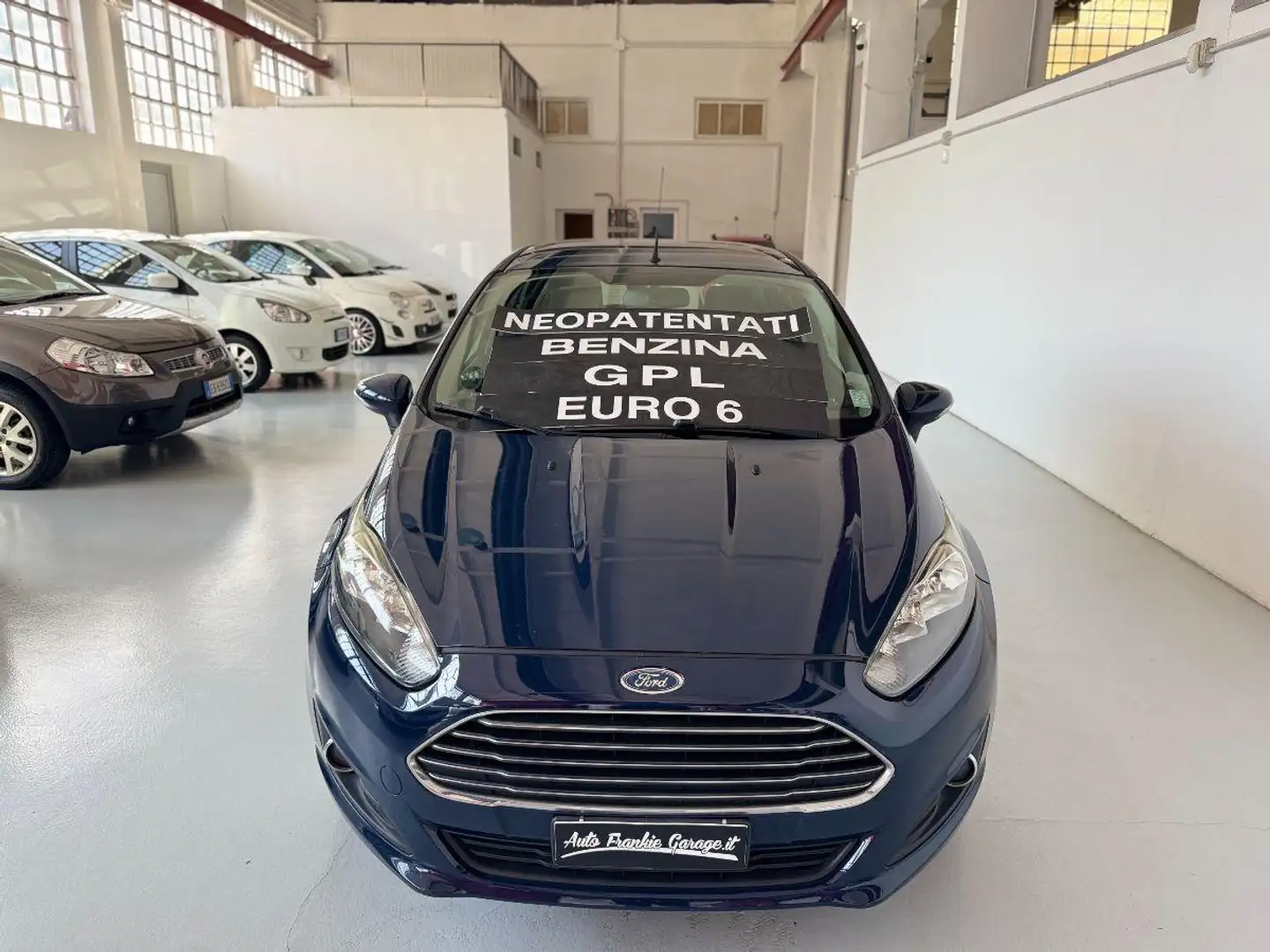 Ford Fiesta 1.4 5p. Bz.-GPL Black & White Ed. Blu/Azzurro - 2
