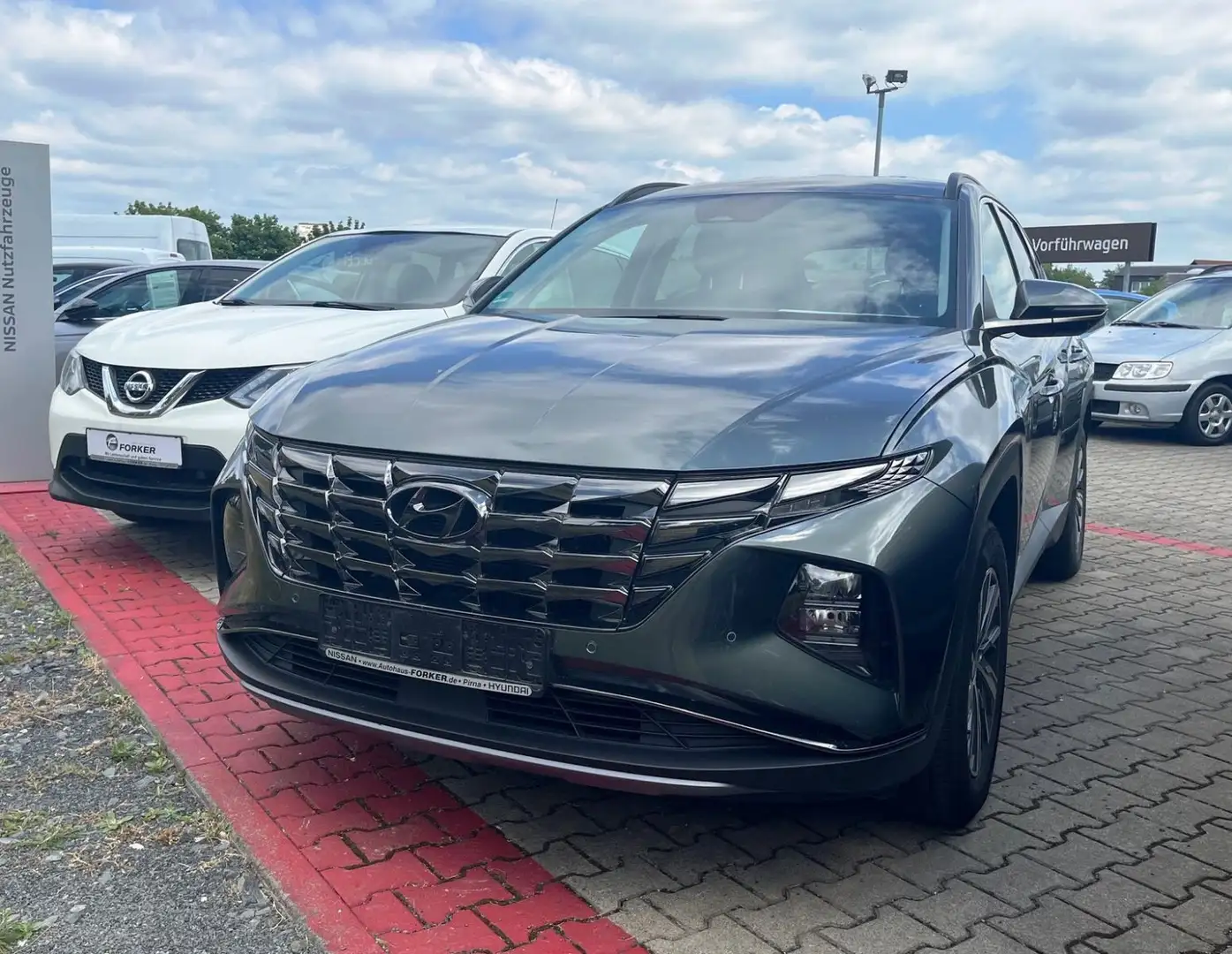 Hyundai TUCSON Trend Hybrid Assi-Pa. ele. HK Winterräder Grigio - 2