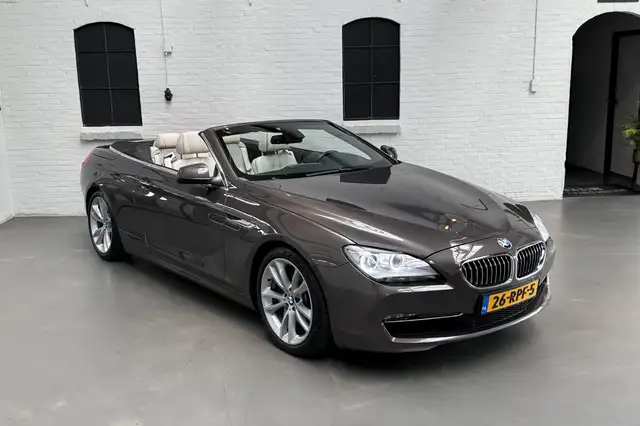 BMW 640 6-serie Cabrio 640i High Executive Stoelverwarming