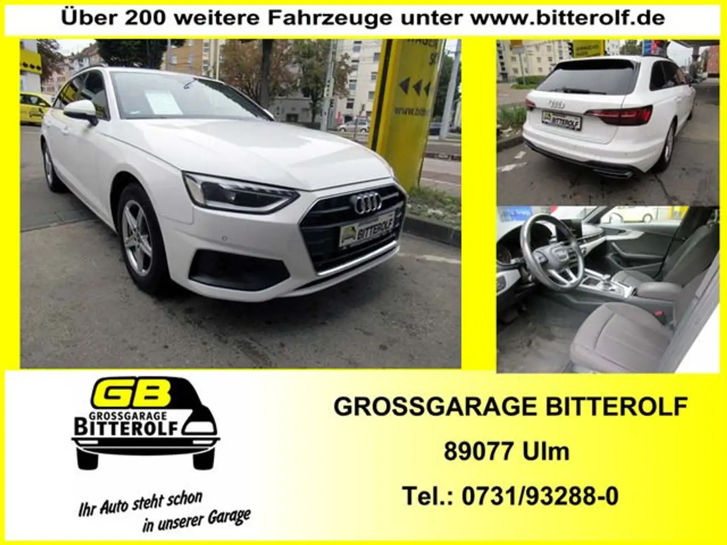 Audi A4 Avant 30TDI DSG Navi/LED/PDC/SHZ/Tempo Weiß - 1