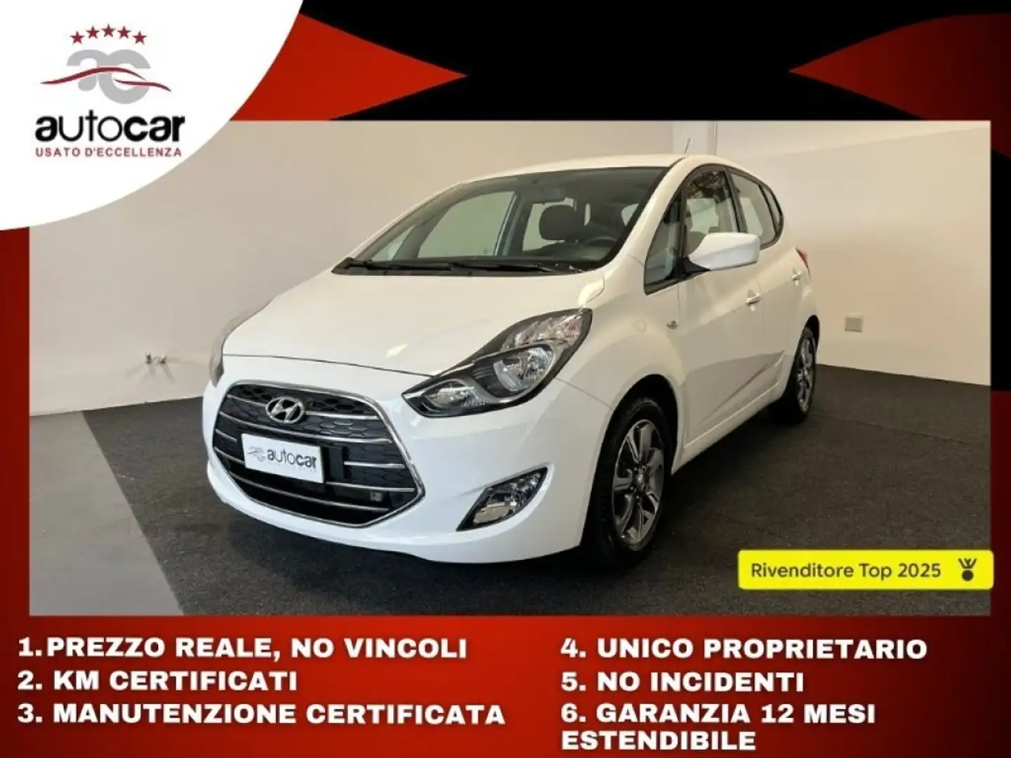 Hyundai iX20 1.4 CRDI 90 CV Comfort Blanc - 1