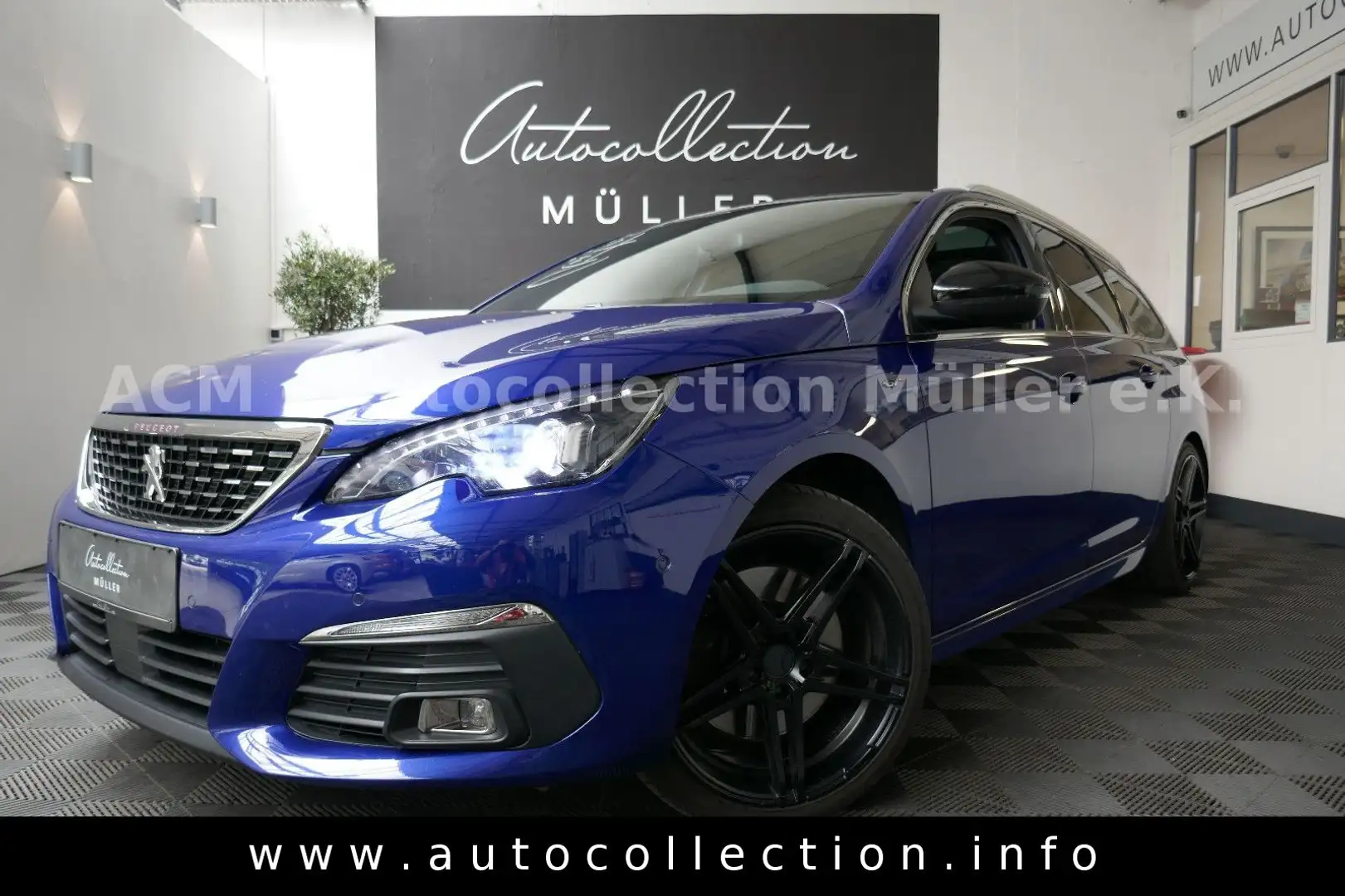 Peugeot 308 SW GT*LED*Pano*Denon*TWA*Kamera*Navi*18Zoll* Bleu - 1