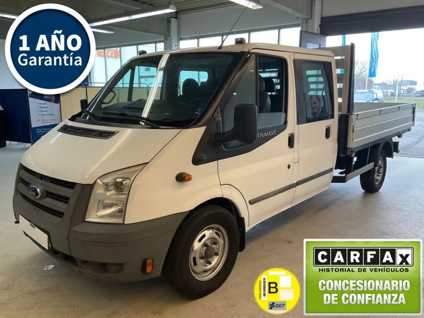 Ford Transit FT 350EL Doble Chasis Cabina DR 140 Wit - 1