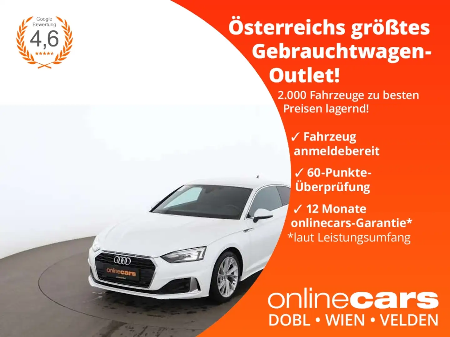 Audi A5 35 TDI Coupe advanced Aut LED NAVI SITZHZG Fehér - 1