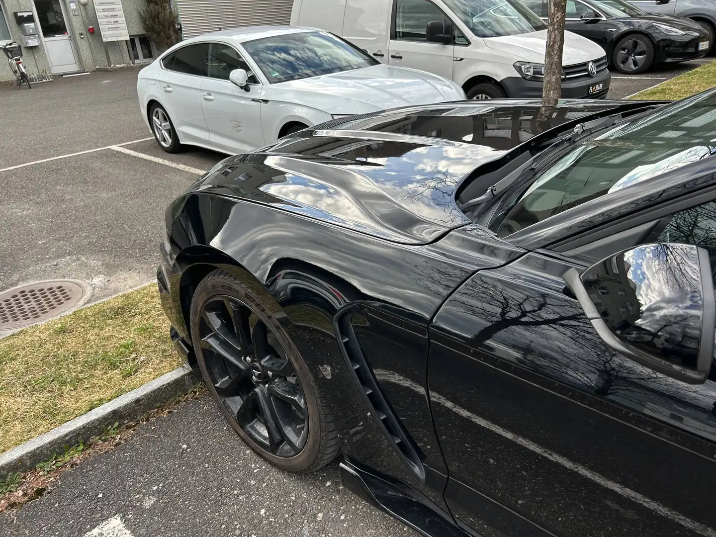 Ford Mustang Mustang 5,0 Ti-VCT V8 GT Cabrio Aut. GT Schwarz - 1