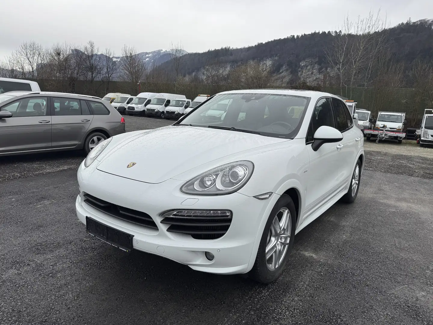 Porsche Cayenne S Diesel Weiß - 2