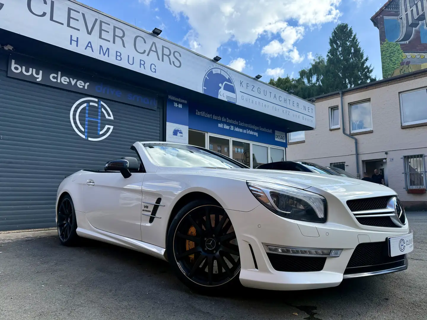 Mercedes-Benz 63 AMG*PERFORMANCE*CARBON*KERAMIK*B&O*ACC*SKY Blanc - 1