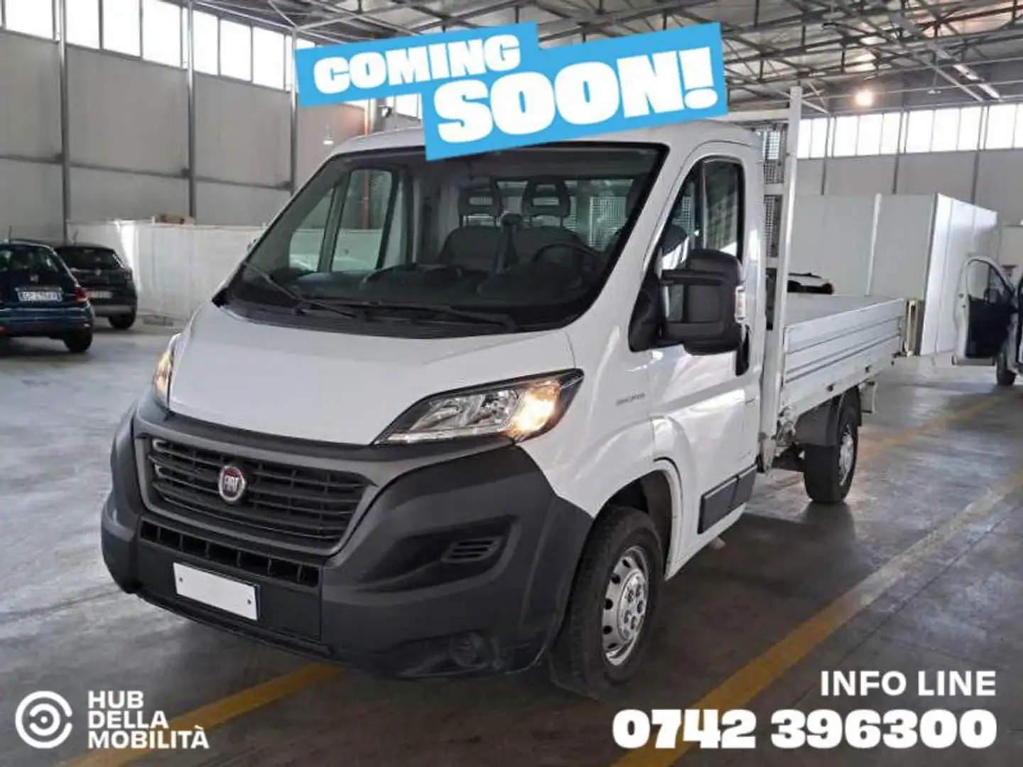 Fiat Ducato 35 2.3 MJT 140CV PM Cabinato - Cassonato 3Posti Bianco - 2