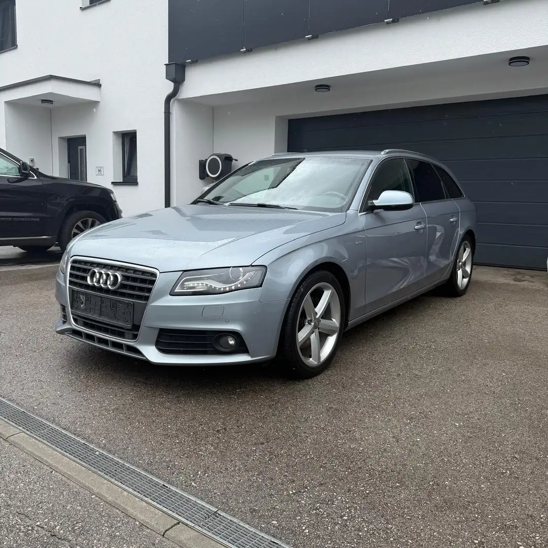 Audi A4 2,0 TDI S-Line NUR FÜR GEWERBETREIBENDE oder EXPO Gris - 2