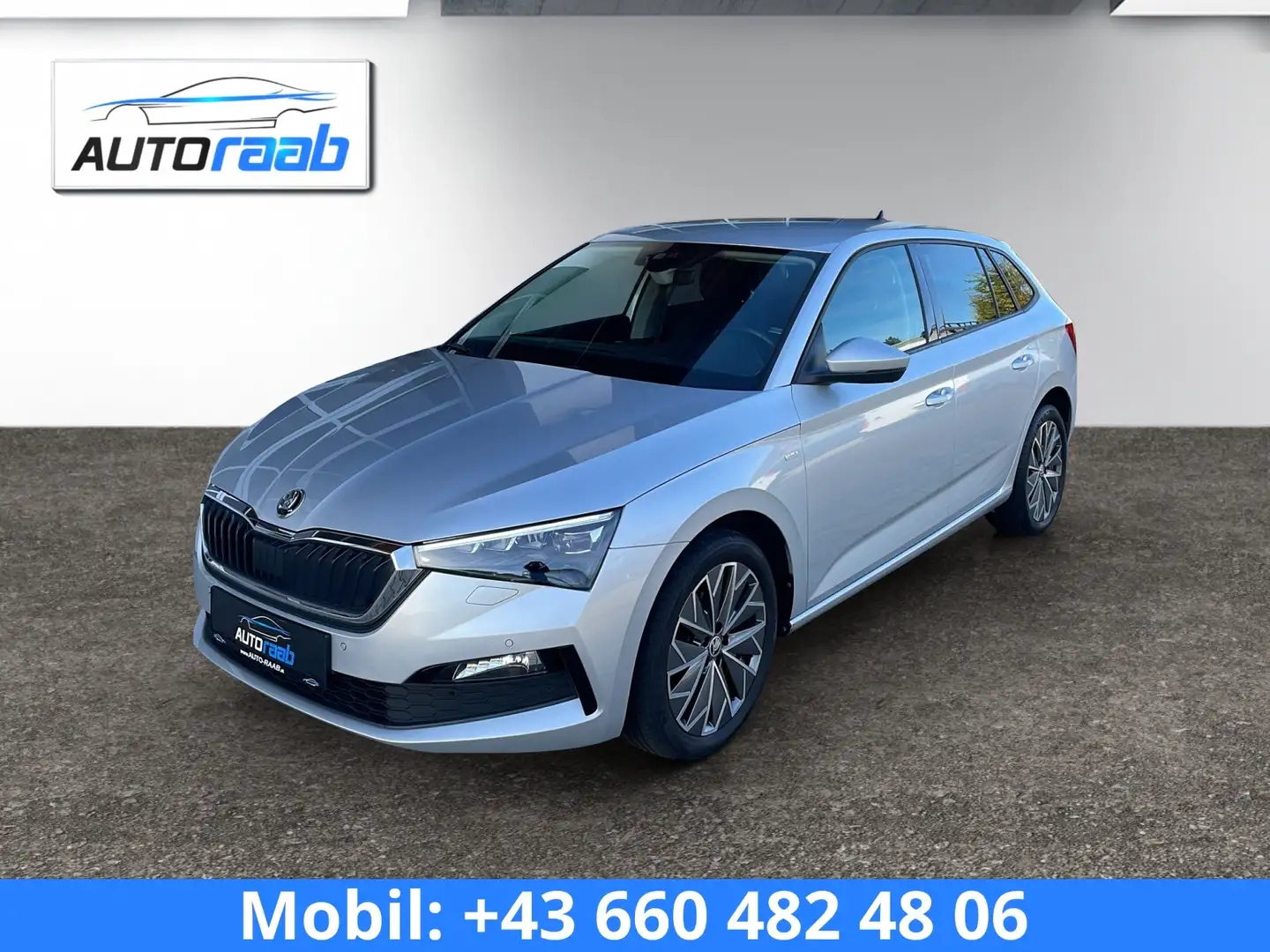 Skoda Scala Ambition 1,0 TSI *DIGITAL*RFK*APP*LED*NAVI*SITZHZ* Silber - 1