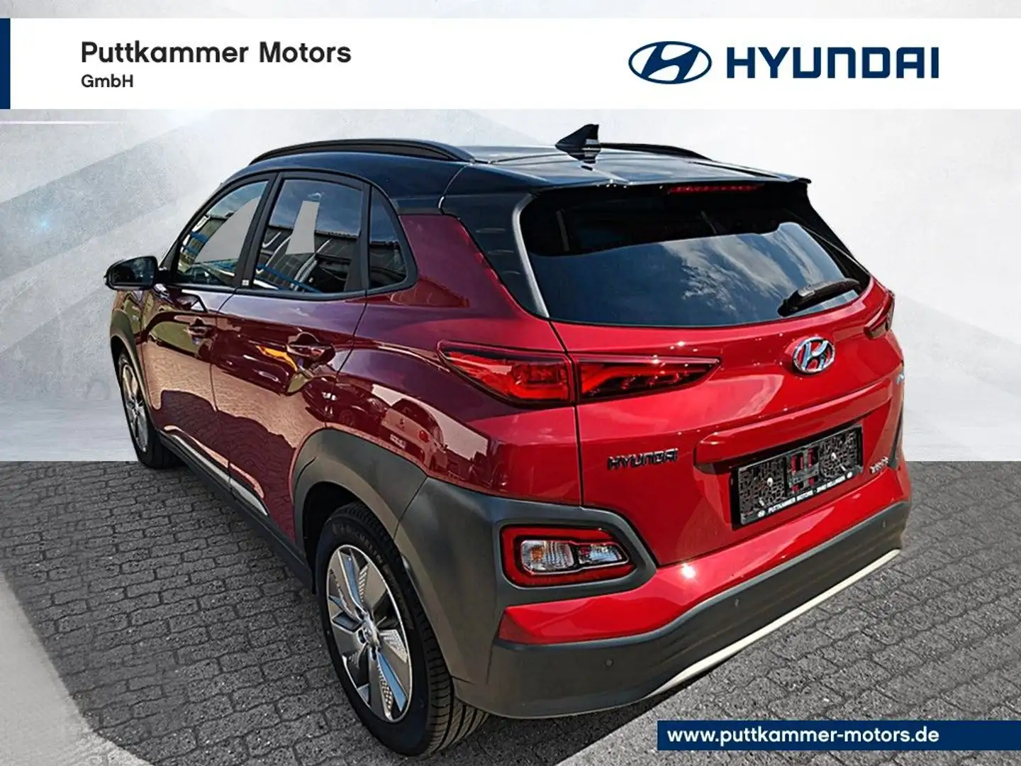 Hyundai KONA Elektro Premium Navi/Leder/Head Up Rood - 2