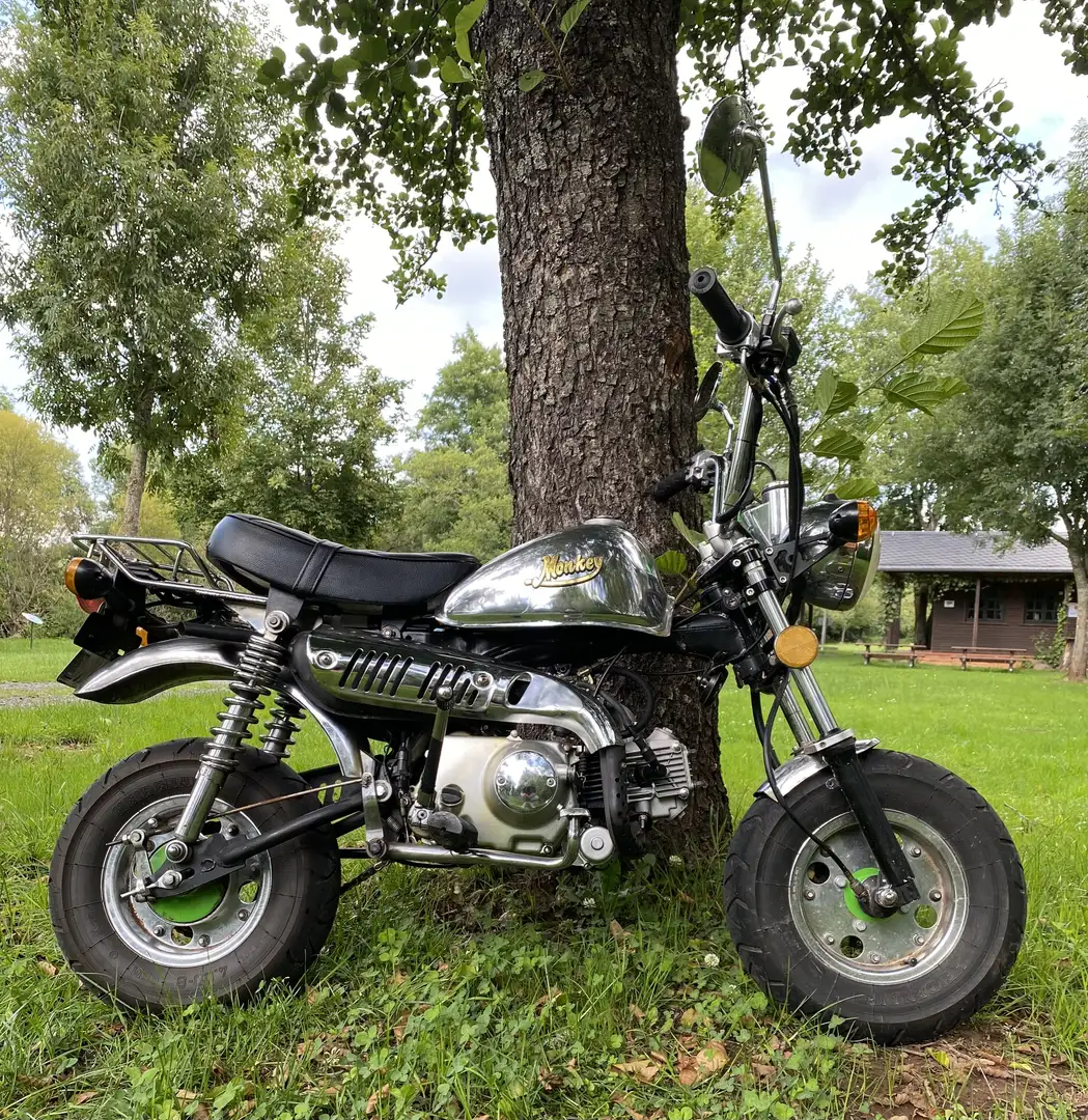 Skyteam Monkey 50 neuer 72ccm, Breitreifen,besserer Lenker, Extras Schwarz - 2
