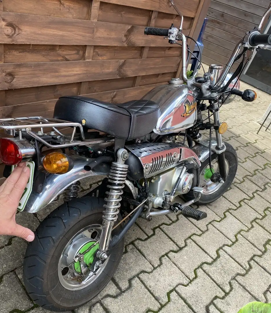 Skyteam Monkey 50 neuer 72ccm, Breitreifen,besserer Lenker, Extras Schwarz - 2