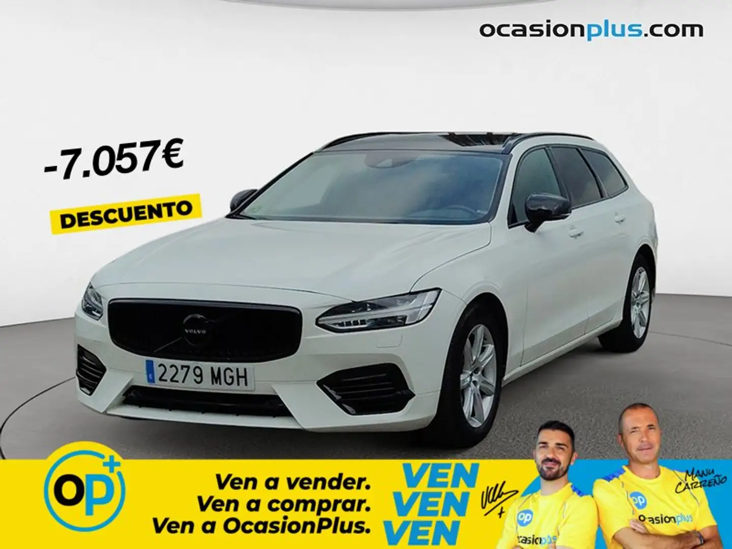 Volvo V90 D4 Momentum Aut. 190 Blanco - 1