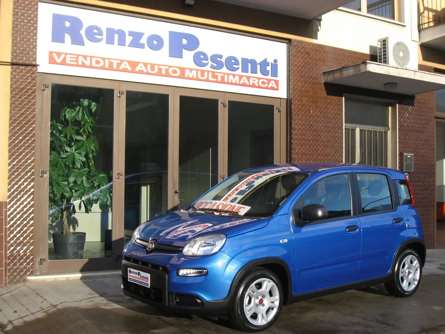 Fiat Panda Panda 1.0 FireFly S&S Hybrid Bleu - 1
