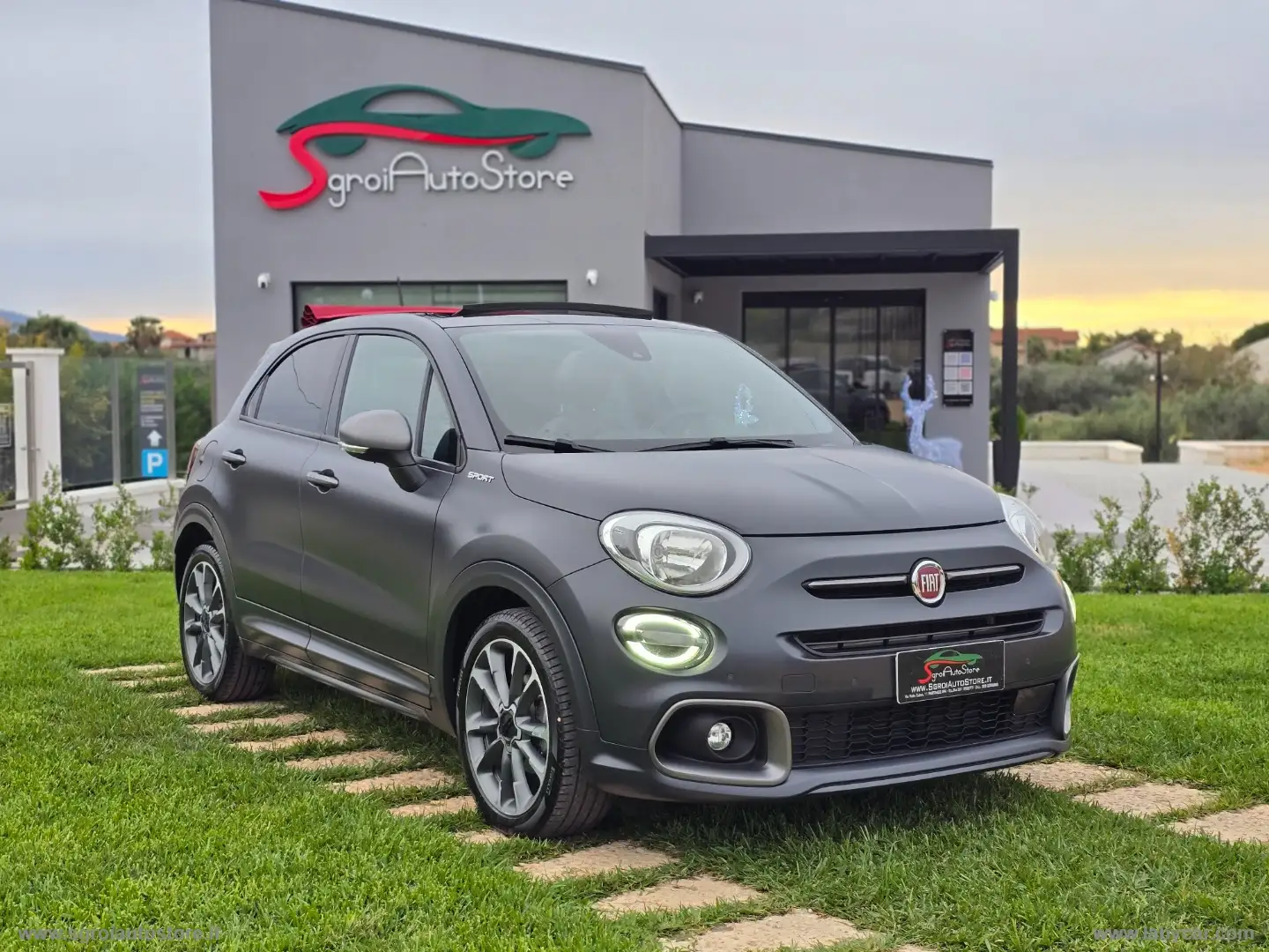 Fiat 500X 1.6 M.Jet 130 CV Sport Dolcevita TETTUCCIO APRIBIL Grigio - 1