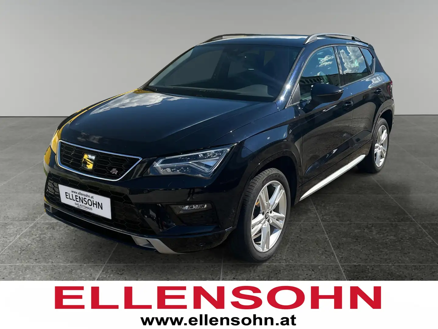 SEAT Ateca 1,5 FR ACT TSI DSG inkl. Navi und 8fach bereift ! Schwarz - 1
