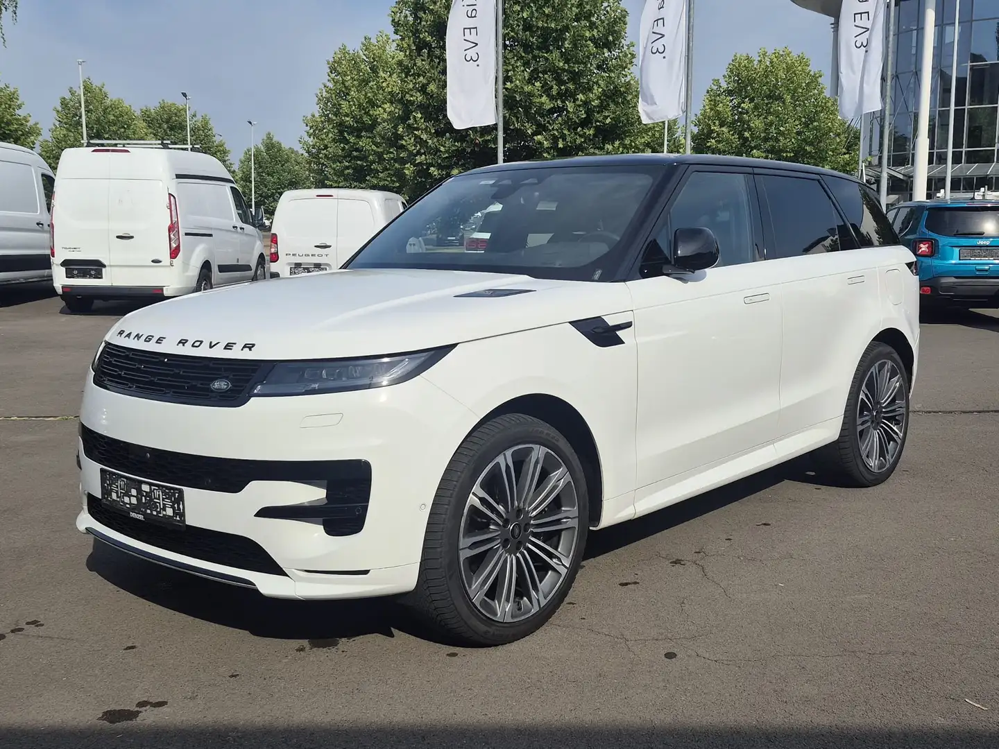Land Rover Range Rover Sport P460e PHEV AWD Dynamic SE Aut. *Pano* *Meridian* Weiß - 1